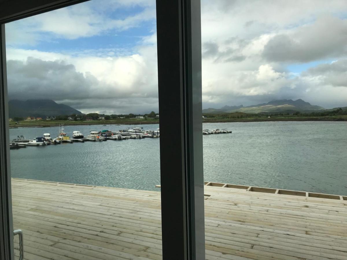 Nappstraumen Seafront Cabin 莱克内斯 外观 照片